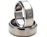 New Designer Titanium Ring, Custom Carved Jewelry, Wedding Bands 100% Satisfaction