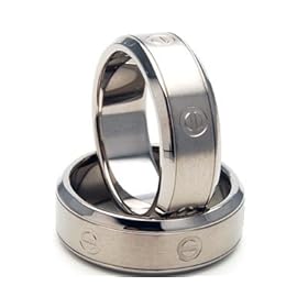 New Designer Titanium Ring, Custom Carved Jewelry, Wedding Bands 100% Satisfaction