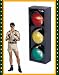 Large New Blinking Traffic Sign Lamp Replica Stop Light