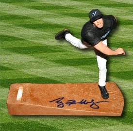 Roy Halladay Toronto Blue Jays Autographed/Hand Signed Mcfarlane Sports Pick
