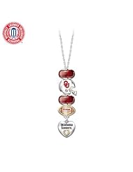 University of Oklahoma Sooners #1 Fan Charm Necklace: Go Sooners! by The Bradford Exchange