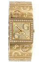 GUESS Gold-Tone Bracelet Watch