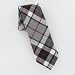 Tartan Krawatte aus Wolle in Thomson Grey
