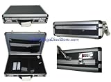 Black Aluminum Laptop Breif Case For 15-17
