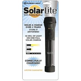 Solar LED Flashlight by