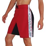 Oakley Mens CORPORATE STRIPE Surf & Skate Beach Boardshorts - Board Shorts