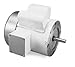 Leeson Electric 113584.00 - C6C34WK5 N AC Washdown Duty Motor - General Purpose Motor - (Painted), 1 ph, 1-1/2 hp, 3600 rpm, 115/208-230 V, 56C Frame, TEFC Enclosure, 60 Hz