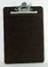 Masonite Clipboard, Letter, 9in. x 12 1/2in., Brown