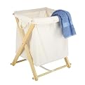 Whitmor Folding Wood Laundry Hamper