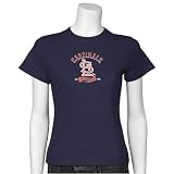 St Louis Cardinals Navy Blue Ladies Banner T-shirt