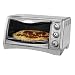 41jYi223ulL. AA75  Black & Decker CTO4500S 6 Slice CounterTop Convection Oven with Pizza Bump, Stainless Steel