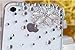 OOOUSE 3D Bling Crystal Christmas Snowflake Snow iPhone 4 / 4s Diamond Case Cover Hot