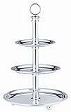 Wilkens Obst-Etagere mit 3 Böden Ambassador, versilbert