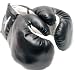 New 1 Pair of Youth Black 6oz Boxing Gloves For Kids