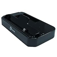 Fosmon® Premium Quality USB Cradle Desktop Charger Pod for Motorola Droid 3 / XT862 with Extra Battery Charging Slot