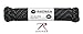 Rothco Polyester Paracord-100 Ft/Black Reflective