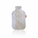 Fashy 6724 W�rmflasche mit St�lpkragen-Stickbezug 2 L