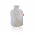 Fashy 6724 W�rmflasche mit St�lpkragen-Stickbezug 2 L
