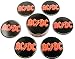 AC/DC Coaster Set in tin