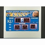 Kansas Jayhawks Scoreboard Desk & Alarm Clock