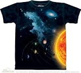 The Mountain Solar System Planets Universe Short Sleeve Tee T-shirt