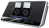 Electronics : JVC NX-PN7 - Dual iPod Docking System with Integrated Dual iPod Docks, Multi-Colour Illumination and FM Tuner