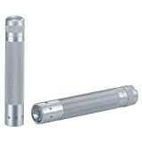 Coast LED Lenser LL7742 V Squared Pro Luxeon LED Silver Tactical Rechargeable LED Flashlight by 