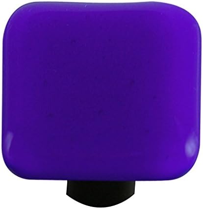 Aquila Art Glass HK1031-KB Solid Color Collection Knob, Deep Royal Blue