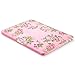 Kuzy Compatible with MacBook Pro 13.3 inch Case Release 2015-2012 Older Version Hard Cover for Model A1502, A1425 with Retina Display Shell Plastic, Vintage Flowers Pink