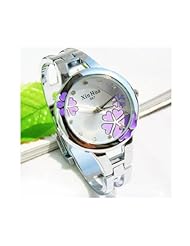 fashion flowers ladys womens bracelet watches wrist bangle watch WP@TGZ144199Z