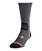 Under Armour Men's Hitch Lite II Crew Boot Socks, Charcoal/Cabana Orange, Medium