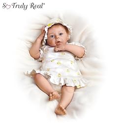Andrea Arcello Aria Breathing Baby Doll: So Truly Real by Ashton Drake