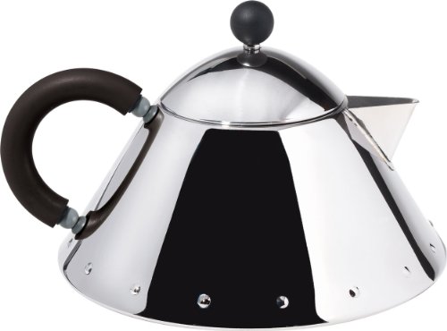 Alessi Teapot Black Handle Michael Graves