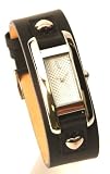 Jordan Ladies Black Genuine Leather Strap Watch - H153.14JN