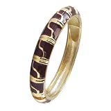 Brown Enamel Bangle
