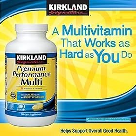 Kirkland Premium Performance Multivitamin - 300 Tablets