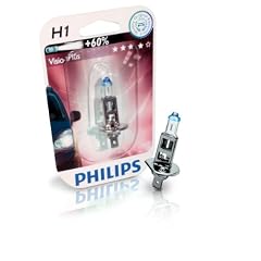 Philips 12258VPB1 VisionPlus +60% H1 Scheinwerferlampe 12258VPB1, 1er Blister