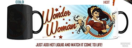 DC Comics Bombshells (Wonder Woman) Morphing 11 Oz. Heat-Activation Mug (with Gift Box)