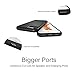 iPhone 7 Plus Case Cover - Noot Products Dual Layer Protective Case with Credit Card and ID Compartment and Kickstand - Black