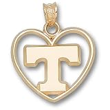University of Tennessee Power T Heart Pendant (14kt)