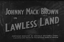 College Football All American Johnny Mack Brown Stars In Lawless Land (1937) [DVD], A Classic Cowboy Western Also Featuring Louise Stanley, Ted Adams, Julian Rivero, And Horace Murphy.