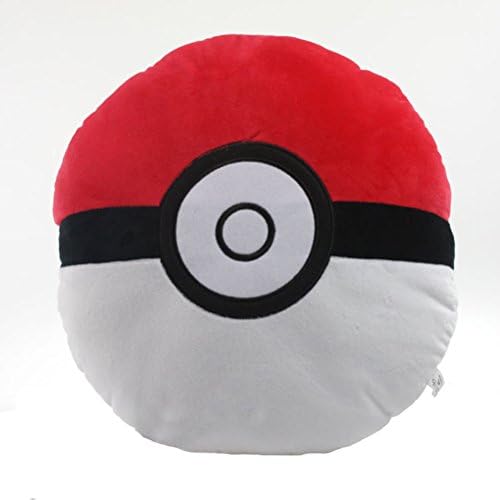 Fashion Colors Pokemon Plush Toy Poke Ball Pillow Soft Back Cushion Anime Collection Toy Stuffed Toy Birthday Gifts 38cm / 15 Inches Tall