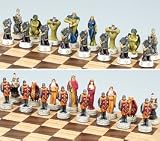 King Arthur Fantasy Chess Set, King:3-1/4
