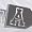 Collegiate Rosewood Handle Grilling Tongs-Appalachain State