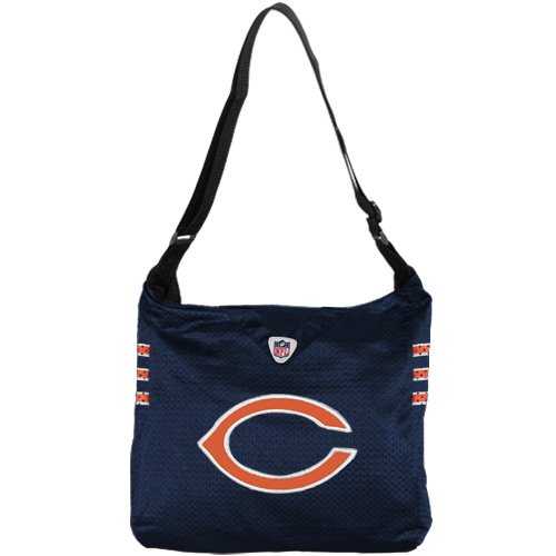 Chicago Bears Navy Blue Veteran Jersey Tote Bag