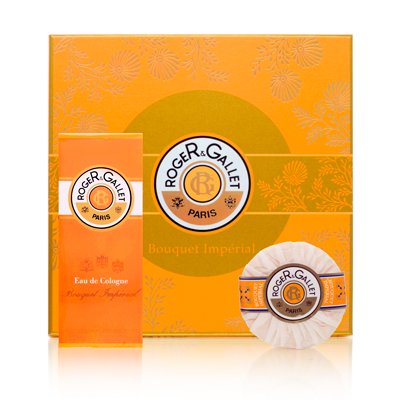 Bouquet Imperial by Roger & Gallet 2 Piece Set Includes: 3.4 oz Eau de Cologne Spray + 3.5 oz Perfumed Soap