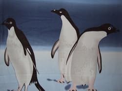 Penguins - 100% Polyester Fleece Throw - 50 Inches by 60 Inches