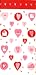 Hallmark Party Bags Treat Sacks with Twist Ties ~ Hearts Like Valentine ~ 20 Regard ~ Generous Size 10 X 5.25
