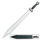 Gladiator Gladius Sword Double Edged w/ Leather Sheath