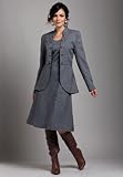 Roamans Plus Size Military Jacket Dress